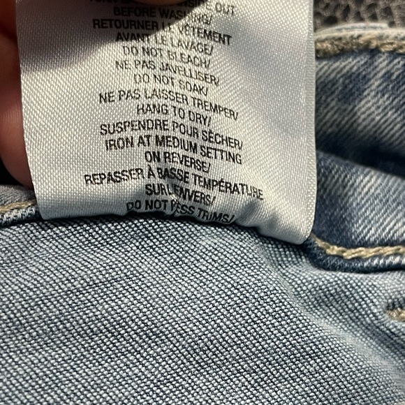 TRICOTTO/JANE & JOHN BOHEMIAN Lace Crop Ankle Jeans - Picture 7 of 12